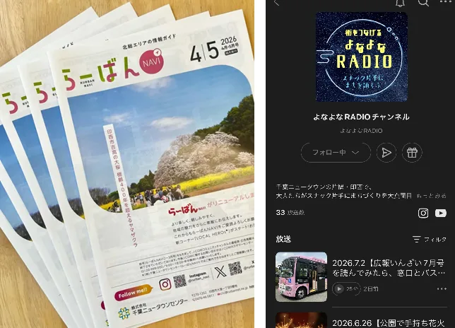ローカルメディア運営の実績（らーばんNAVI・よなよなRADIO）